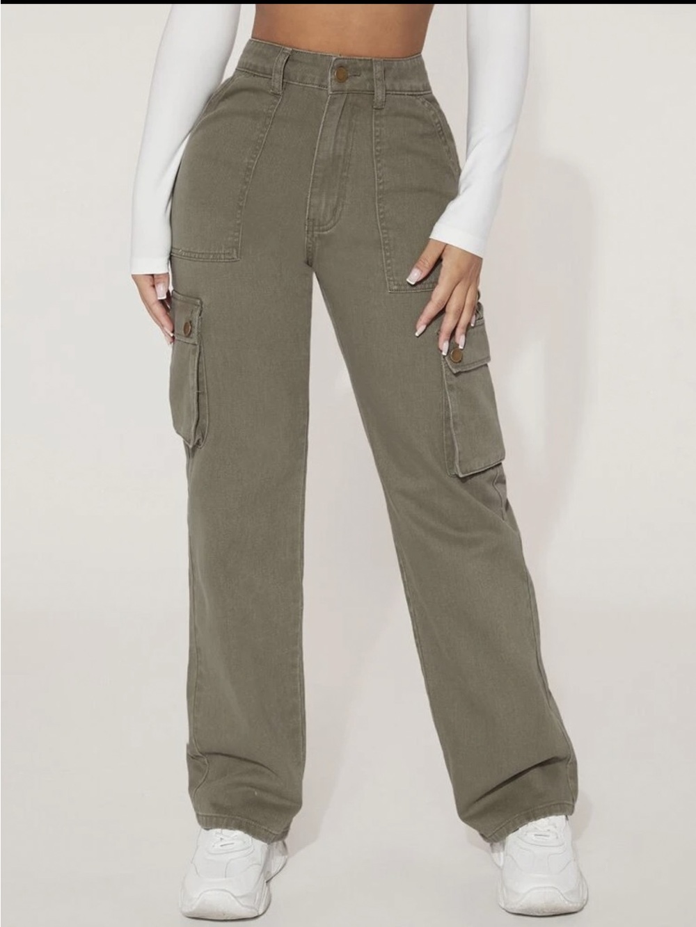 SHEIN green Women's Cargo Pants